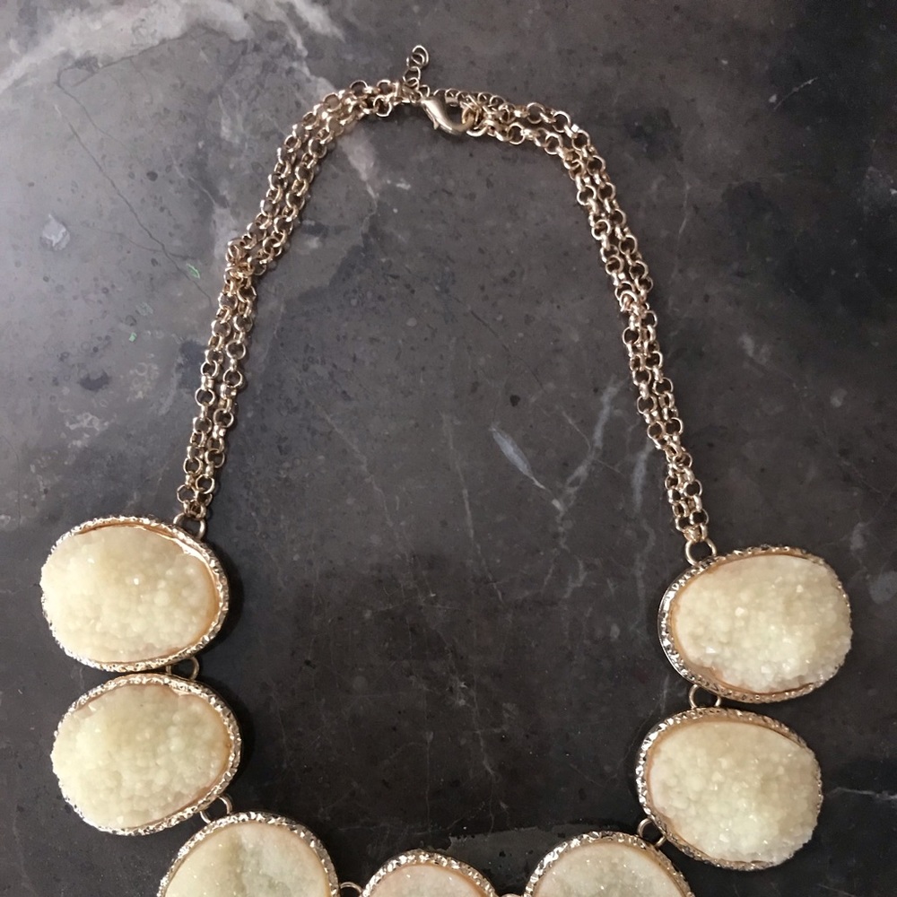 Sparkle Stone Statement Necklace - image 2